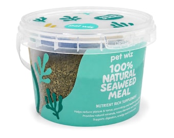 Natural Seaweed Meal Dog Supplement: UK Made Dental & Digestive Aid