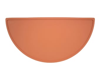 Waterproof Silicone Pet Feeding Mat: Non-Slip, Raised Edges (53.5cm x 27cm)