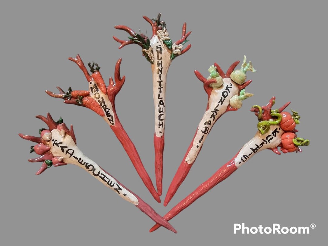 Herb Plugs Plant Signs Vegetable Plugs Bed Plugs Plugs Etsy