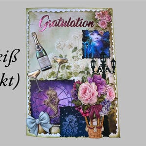 Carta zodiacale (Vergine), biglietto d'auguri, biglietto d'auguri, segno zodiacale, Vergine, ottimo regalo, denaro o buono regalo