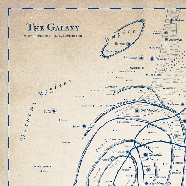 Star Wars Galaxy Map