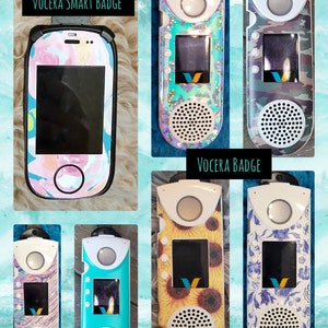 Decorative Vocera Skins | Standard Vocera & Smart Badge | Vocera Stickers | Vocera Decals | Vocera Covers| Vinyl Sticker | Vinyl Decal