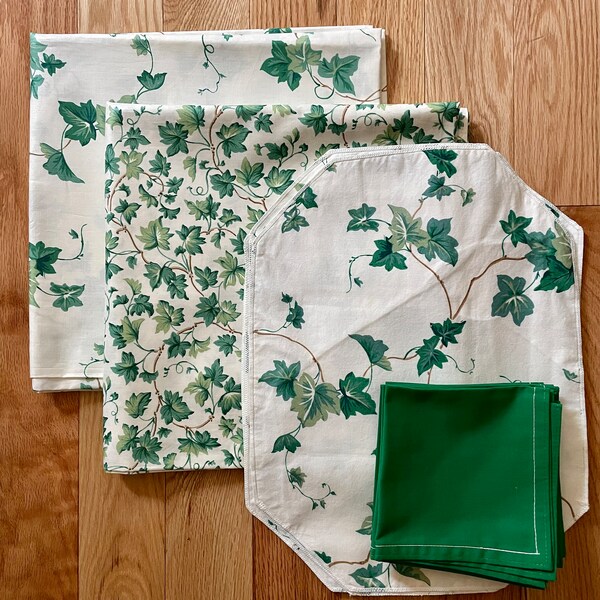 Ivy Tablecloth Etsy