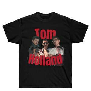 TOM HOLLAND Unisex Graphic Tee | Tom Holland Vintage Unisex Crewneck