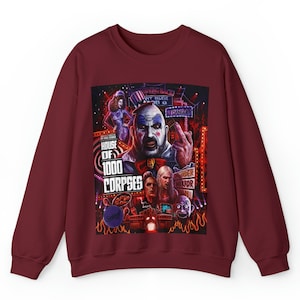 HOUSE OF 1000 Corpses Unisex Graphic Tee | House of 1000 Corpses Vintage Unisex Crewneck