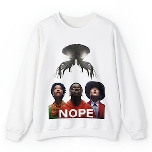 NOPE Movie Graphic Crewneck: Unisex Vintage Tee