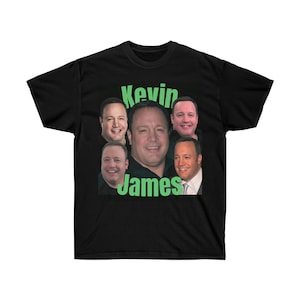 KEVIN JAMES Unisex Graphic Tee | Kevin James Vintage Unisex Crewneck
