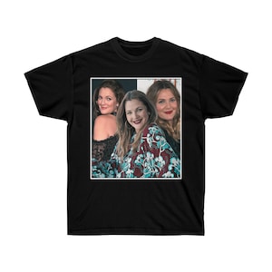 DREW BARRYMORE Unisex Graphic Tee | Drew Barrymore Vintage Unisex Crewneck