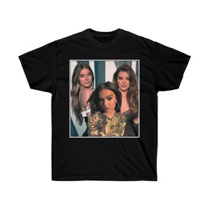 HAILEE STEINFELD Camiseta gráfica unisex / Hailee Steinfeld Vintage Cuello redondo unisex