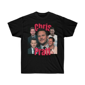 CHRIS PRATT Unisex Graphic Tee | Chris Pratt Vintage Unisex Crewneck