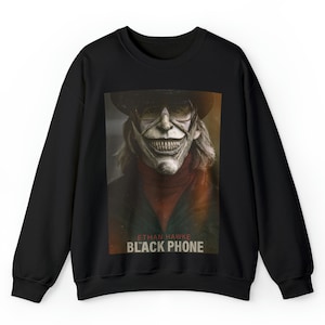 THE BLACK PHONE Unisex Graphic Tee | The Black Phone Vintage Unisex Crewneck