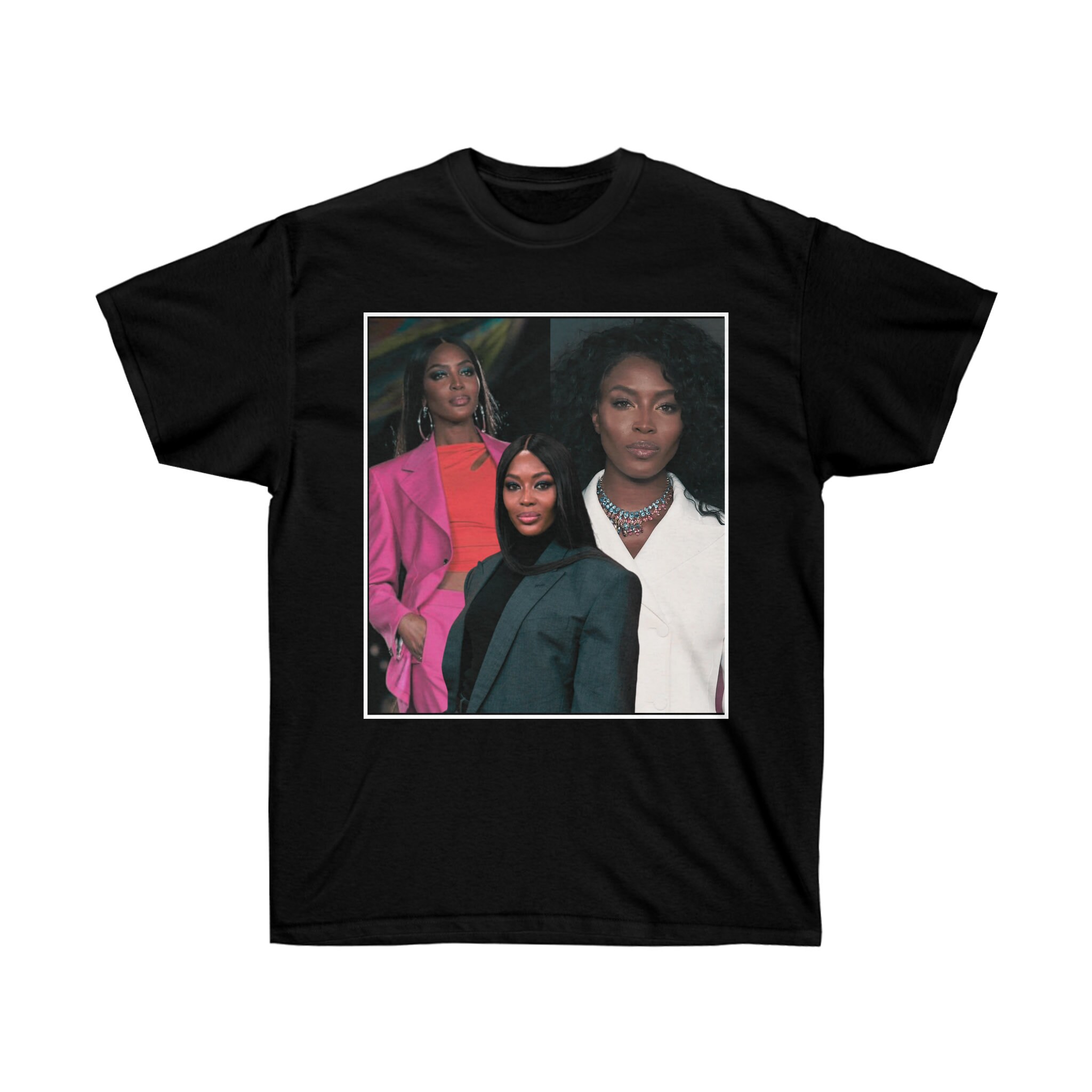 トップス 00s Stussy Naomi Campbell print Tee 00s OLD STUSSY/Naomi Campbell print Tee/L/ナオミキャンベル