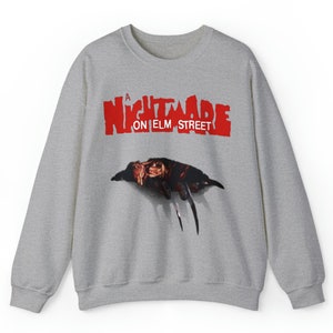 A NIGHTMARE On ELM STREET Unisex Graphic Tee | A Nightmare on Elm Street Vintage Unisex Crewneck