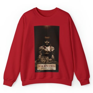 Annabelle Graphic Crewneck: Unisex Vintage Horror Tee