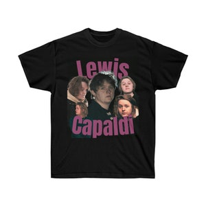 LEWIS CAPALDI Unisex Graphic Tee | Lewis Capaldi Vintage Unisex Crewneck
