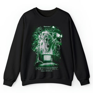 Poltergeist Graphic Sweatshirt: Vintage Horror Movie Crewneck