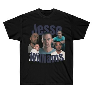 JESSE WILLIAMS Unisex Graphic Tee | Jesse Williams Vintage Unisex Crewneck