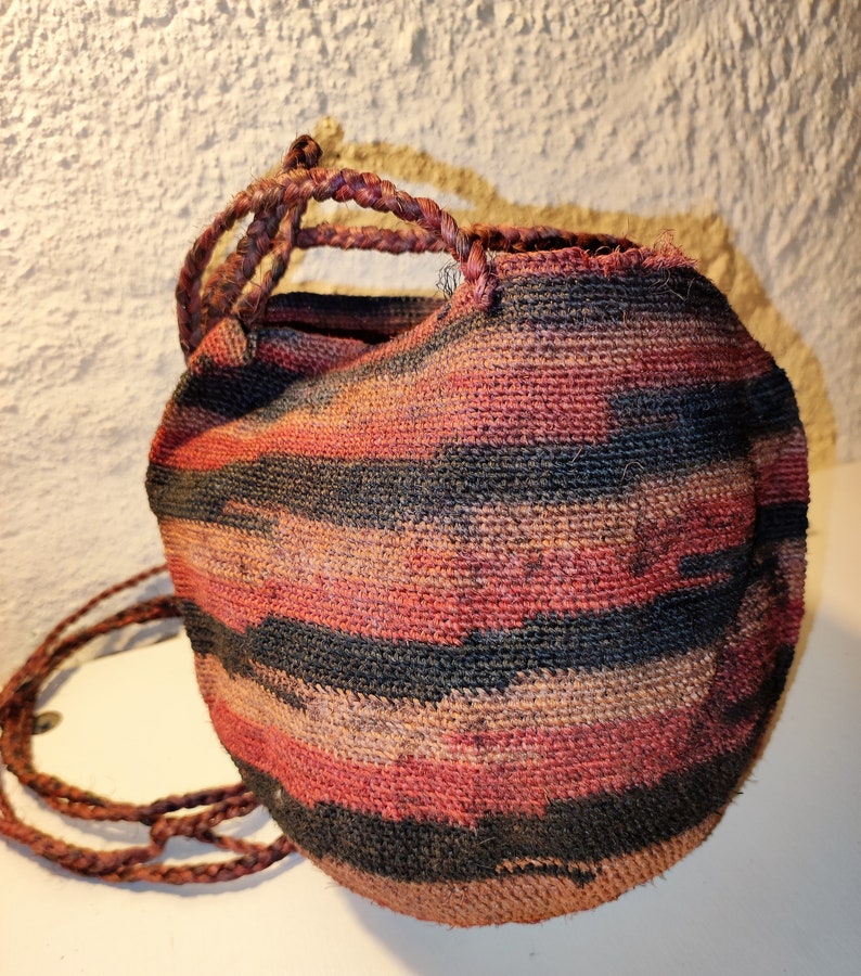 Ecuadorian Crossbody Shigra Bag Handmade Naturalfiber Etsy