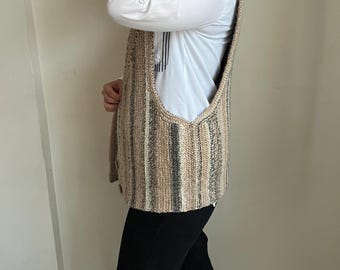 Chunky Crochet Vest Pattern | Easy Beginner Project, S-3X (PDF Pattern)