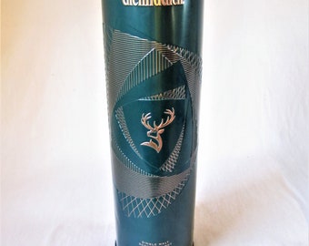 Glenfiddich Single Malt Scotch Whisky Geschenk-Werbe-Box Blechdose Leer