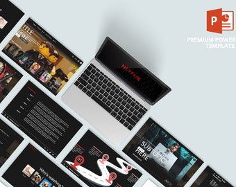 Netflixx Themed Presentation | Power Point Template
