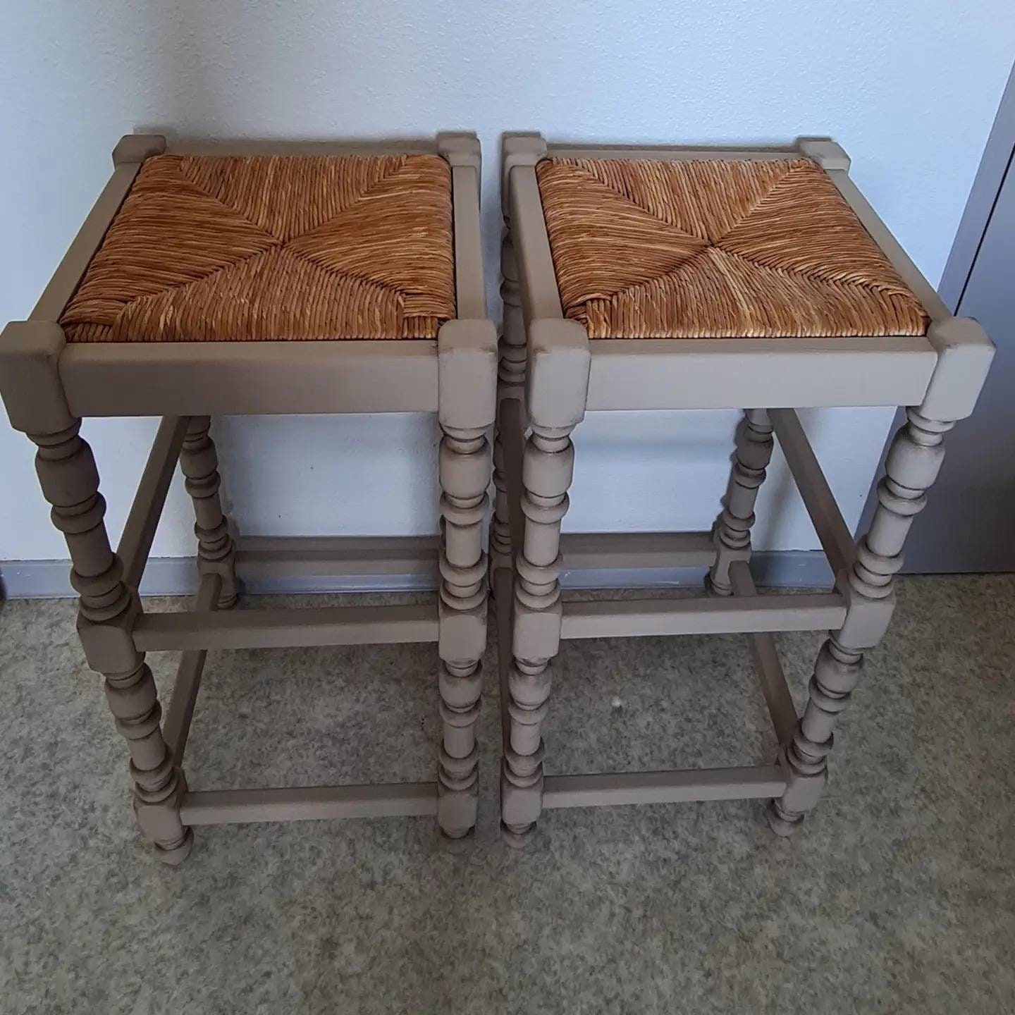 Tabourets de Bar en Bois