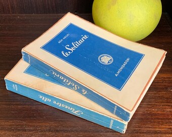 2-Book Set - The Solitary Women - High Windows by Ada Negri - A. Mondadori Editore, 1938