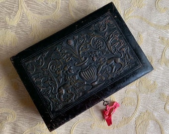 CASE - Letter/document box - Italy, late 19th century