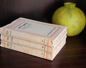 BOOK OF QUALITY - Complete Theatre of G. B. Shaw, 3 volumes - Arnoldo Mondadori Editore, 1920s - 1930s