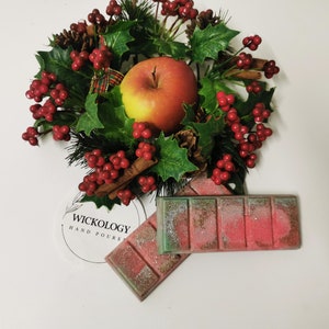 Winterapfel, duftiger Weihnachtsduft Wachs Melt Bar, Snap Bar, UK Verkäufer.