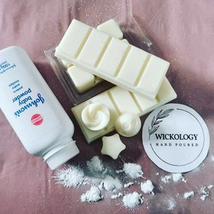 Baby Powder, Highly Fragranced, Fresh Scented, Hand poured Wax Melt. UK Seller.