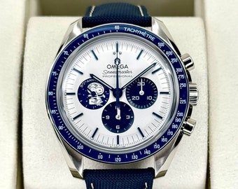 Omega Speedmaster Silver Snoopy NIEUW 2024 50-jarig jubileum 310.32.42.50.02.001