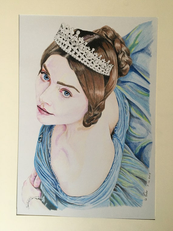 Jenna Coleman as Queen Victoria From the Hit T.V Series. - Etsy