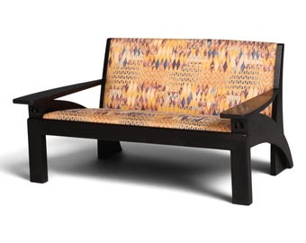Wunderschönes Cassina Hill House Couch Design Italienisch Sofa by Charles Rennie Mackintosh 1980er Jahre 2 von 2