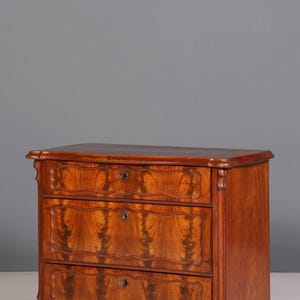 Noble Louis Philippe chest of drawers Wilhelminian style sideboard around 1880 antique chest of drawers