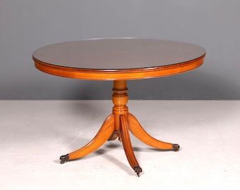 Wunderschöner Englischer Tisch ausziehbarer Esstisch Eibe Antik Stil 60s Küchentisch