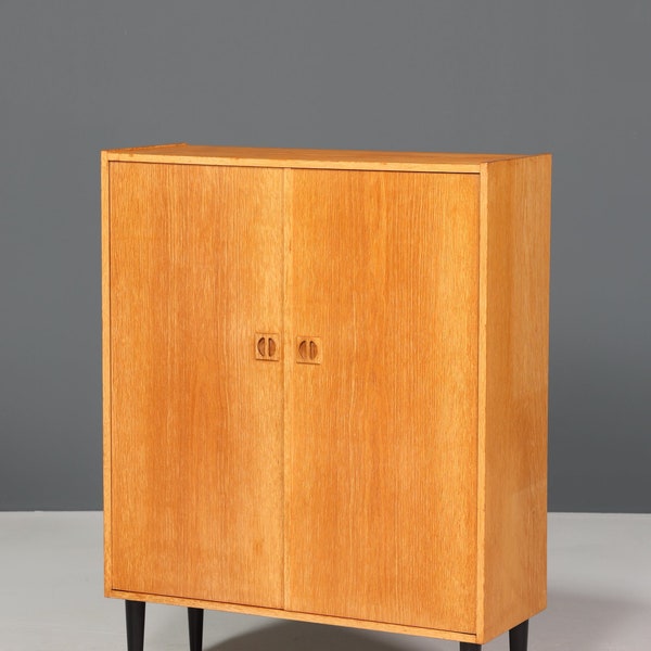 Simple Mid Century Highboard Retro Vertiko Cabinet Linen Cabinet Wardrobe 60s
