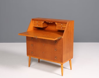 Wunderschöner Mid Century Sekretär Danish Design Büro Schrank