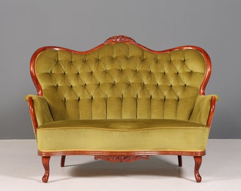 Wunderschönes Sofa im Louis Philippe Stil 60s Jahre Canapè Barock Stil Couch