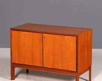 Buffet simple de style Mid-Century, commode vintage rétro, meuble TV, meuble d'entrée (3/3)