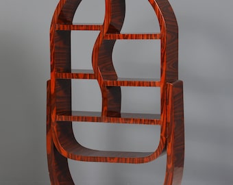 Belle bibliothèque design Art Déco étagère culte étagère de rangement de livres