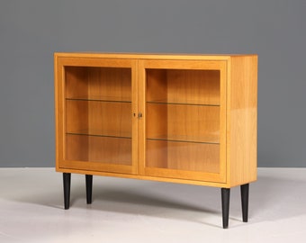 Traumhafte Mid Century Vitrine Vintage Regal Retro Bücherregal 60er Jahre