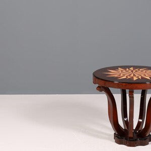 Wunderschöner Art Deco Stil Couchtisch Antik Stil Luxus Beistelltisch Wohnzimmer Ablagetisch