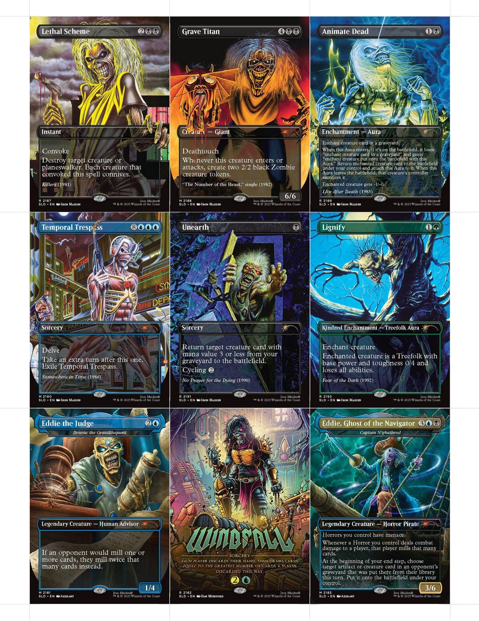 MTG Secret Lair x Iron Maiden Foil 未開封 Secret Lair x Iron Maiden: Eddie Unchained Foil​ Edition | Secret Lair