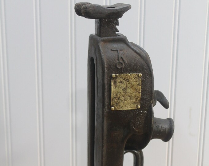 Antique Railroad Jack Vintage Industrial Home Decor Etsy