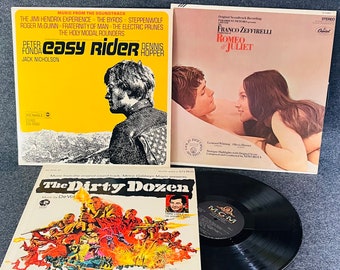 60s Soundtracks on Vintage Vinyl, Dirty Dozen, Easy Rider, Romeo & Juliet