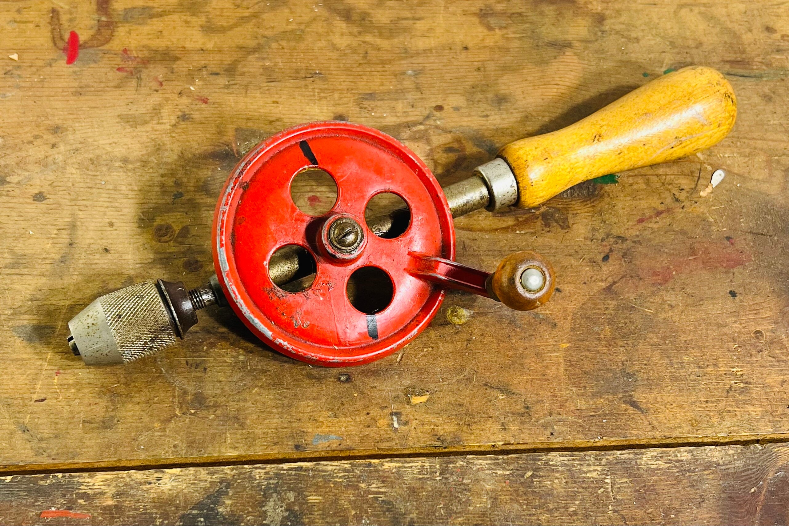 Antique Hand Drill, Old Hand Drill, Manual Hand Drill, Vintage Tools, Metal  Drill, Wood Drill 