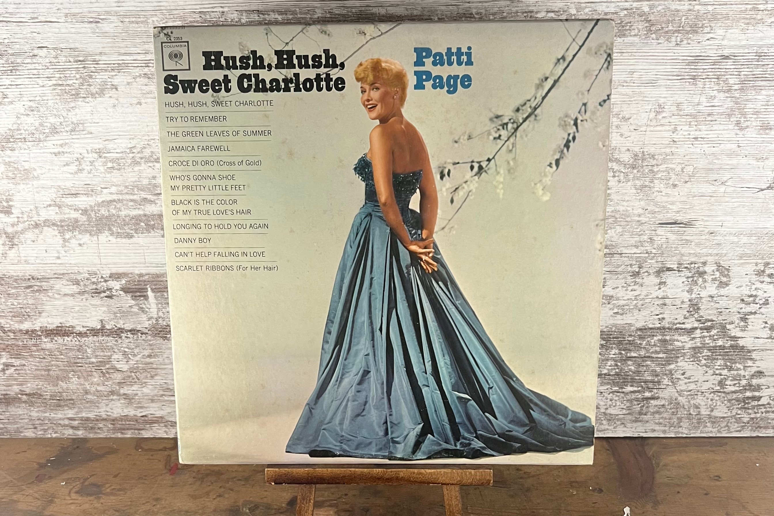 Vintage Vinyl; Patti Page; Hush, Hush, Sweet Charlotte; Columbia CL 2353, 1965