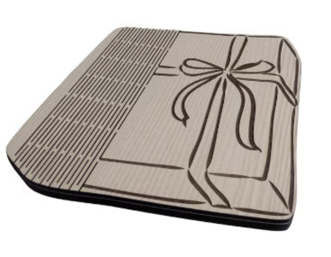 Set of 6 Bending Gift Boxes Design for Laser Cut, Digital Files, Cdr ...