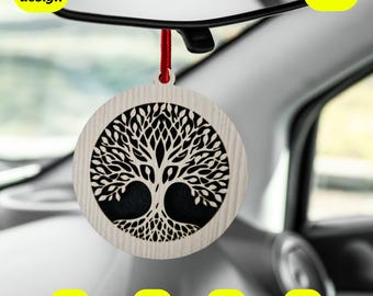 Archivo SVG/de corte láser para ambientador Árbol de la Vida